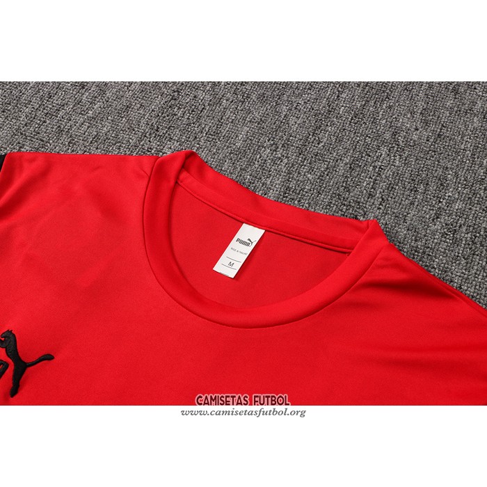 Chandal del AC Milan Manga Corta 2021/2022 Rojo
